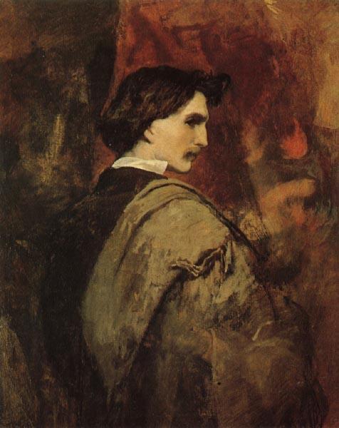 Anselm Feuerbach Self Portrait oil painting image